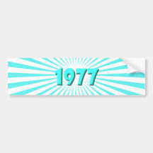 1977 BUMPER STICKERS
