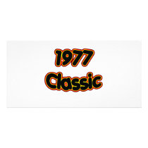 1977 Classic Customized Photo Card