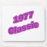 1977 Classic Purple Mouse Pad