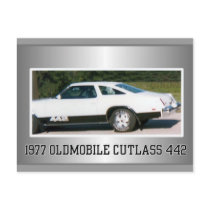 1977 Olds 442 postcards