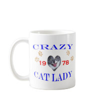 1978 Crazy Cat Lady Mugs