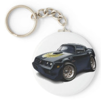 1979-81 Trans Am Black Car Keychain
