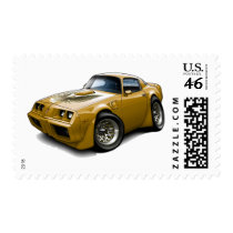 1979-81 Trans Am Gold Car Postage Stamps