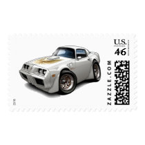 1979-81 Trans Am White Car Postage