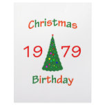 1979 Christmas Birthday Customized Letterhead