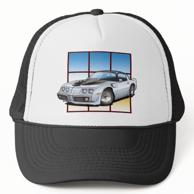 1979 Pontiac Trans Am Mesh Hat by grapeapedesign