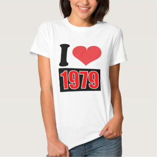 made in 1979 t shirt