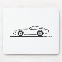 1980-82 Chevrolet Corvette Mousepad
