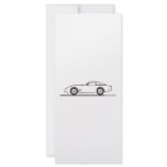 1980-82 Chevrolet Corvette Personalized Rack Card