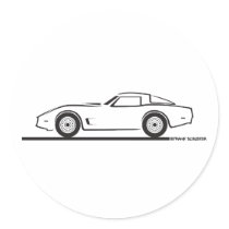 1980-82 Chevrolet Corvette Stickers