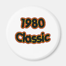 1980 Classic Refrigerator Magnet
