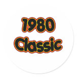 1980 Classic Stickers