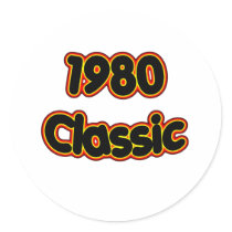 1980 Classic Stickers