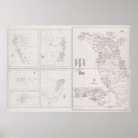 1980 Map of Florida Print