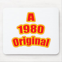 1980 Original Red Mouse Pad