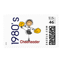 1980’s Cheerleader Stick Figure postage