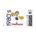 1980’s Cheerleader Stick Figure Postage