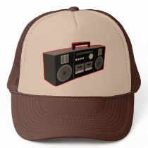 1980s Boombox hats by tshirtypoo 1980s Boombox hats