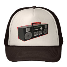 1980s Boombox Mesh Hats
