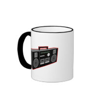 1980s Boombox mugs