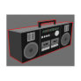 1980s Boombox Postcard