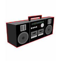 1980s Boombox t-shirts by tshirtypoo 1980s Boombox t-shirts