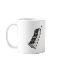 1980s Cellphone mugs