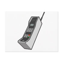 1980s Cellphone postcards