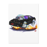 1982-92 Trans Am Black Car Postcard