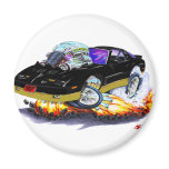 1982-92 Trans Am Black-Gold Car magnets