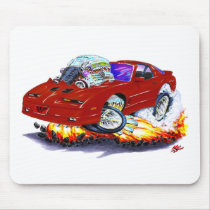 1982-92 Trans Am Maroon Car Mouse Pad