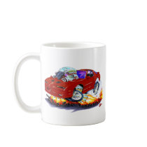 1982-92 Trans Am Maroon Car Mugs