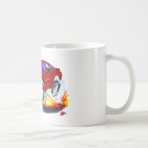 1982-92 Trans Am Maroon Car Mug