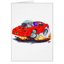 1982-92 Trans Am Red Car Card