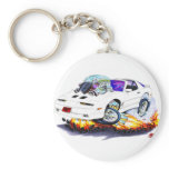 1982-92 Trans Am White Car Key Chain