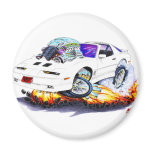 1982-92 Trans Am White Car magnets