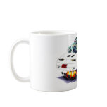 1982-92 Trans Am White Turbo GTA Coffee Mugs