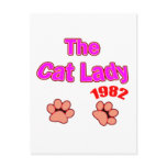 1982 Cat Lady Post Cards