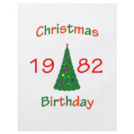 1982 Christmas Birthday flyers