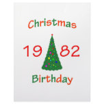 1982 Christmas Birthday Customized Letterhead