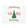 1982 Christmas Birthday Post Cards