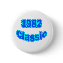 1982 Classic Blue buttons by birthyeardesigns3 1982 Classic Blue buttons