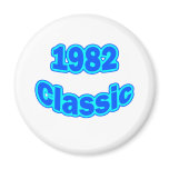1982 Classic Blue Fridge Magnets