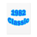 1982 Classic Blue Postcard