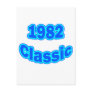 1982 Classic Blue Postcard