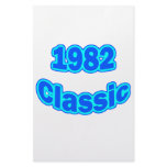 1982 Classic Blue stationery