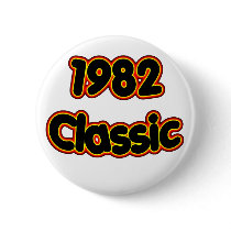 1982 Classic Pinback Button