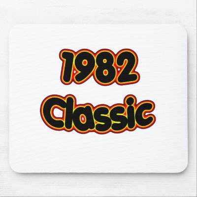 1982 Classic Mousepads by birthyeardesigns2