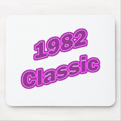 1982 Classic Purple Mousepads by birthyeardesigns6