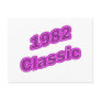 1982 Classic Purple Post Card